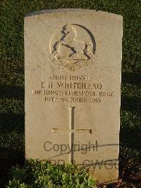 Salonika (Lembet Road) Military Cemetery - Whitehead, T H